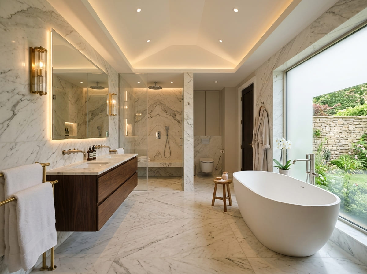 Custom Bathroom Renovation in Queen City